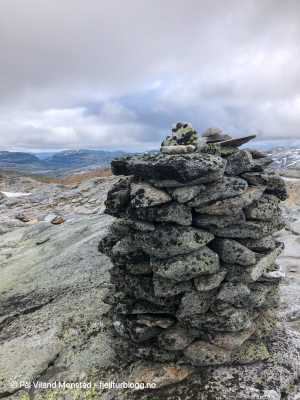 Varden på toppen av Breifonn, 1616 moh.
