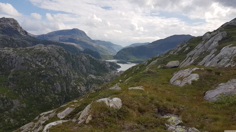 Bilde fra 2017, mot Napen og Pråmvikvatnet.