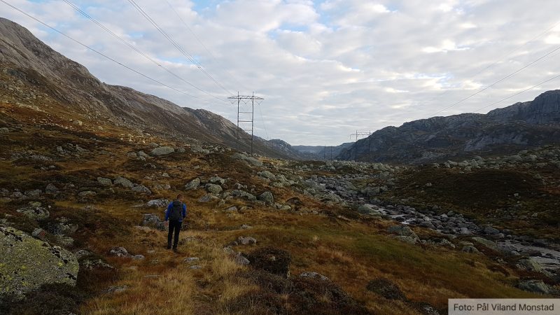 Stigningen er unnagjort. Nordover Grasdalen.