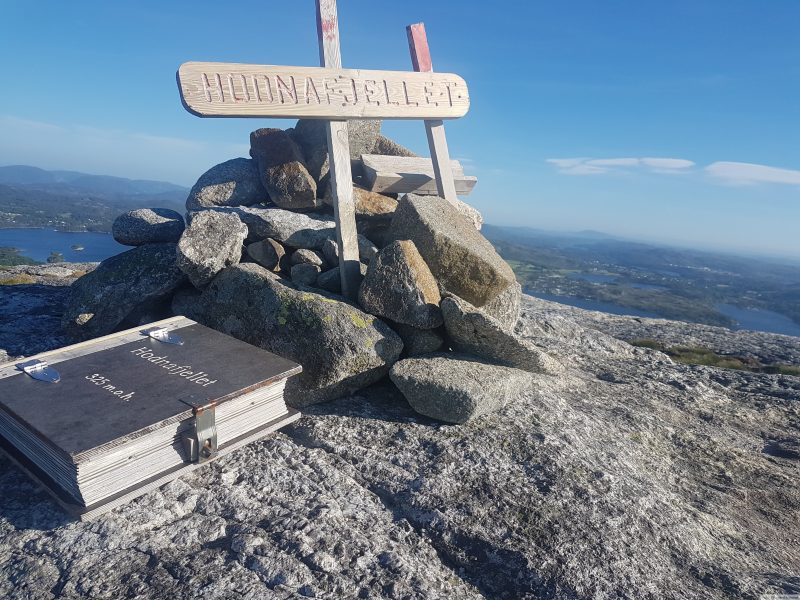 Fra toppen.
