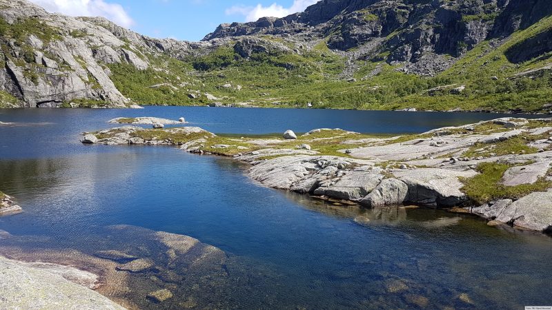 Store Holevatnet sett fra vest mot øst.